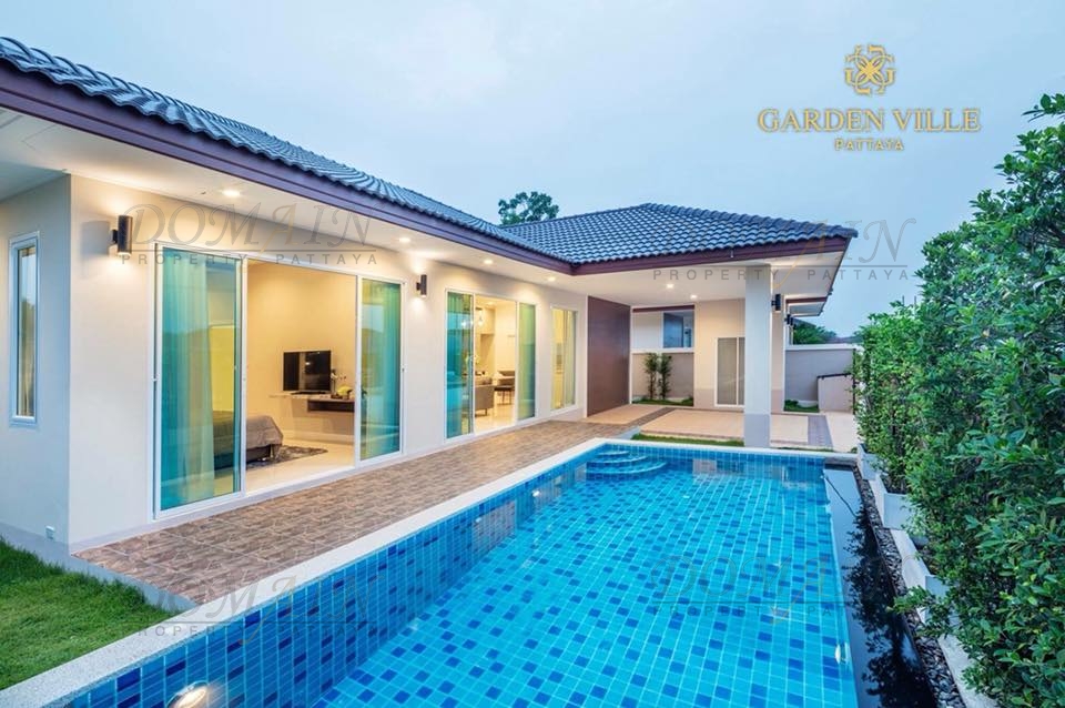house for  sale-rent in Huay Yai - Garden View Ville for rent in Huay Yai
